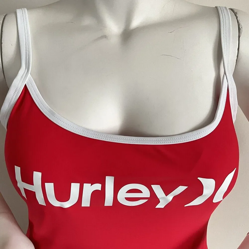 Hurley One Piece Ladder Back Swimsuit 3X
